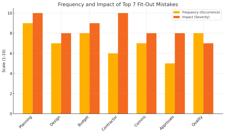 Top 7 Interior Fit-Out Mistakes Property Developers Make (And How to Avoid Them)